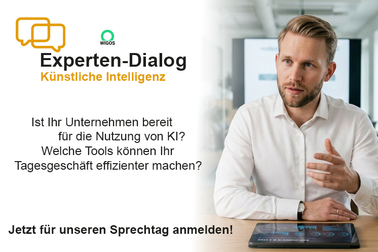 WIGOS Experten-Dialog "Künstliche Intelligenz im Unternehmen"