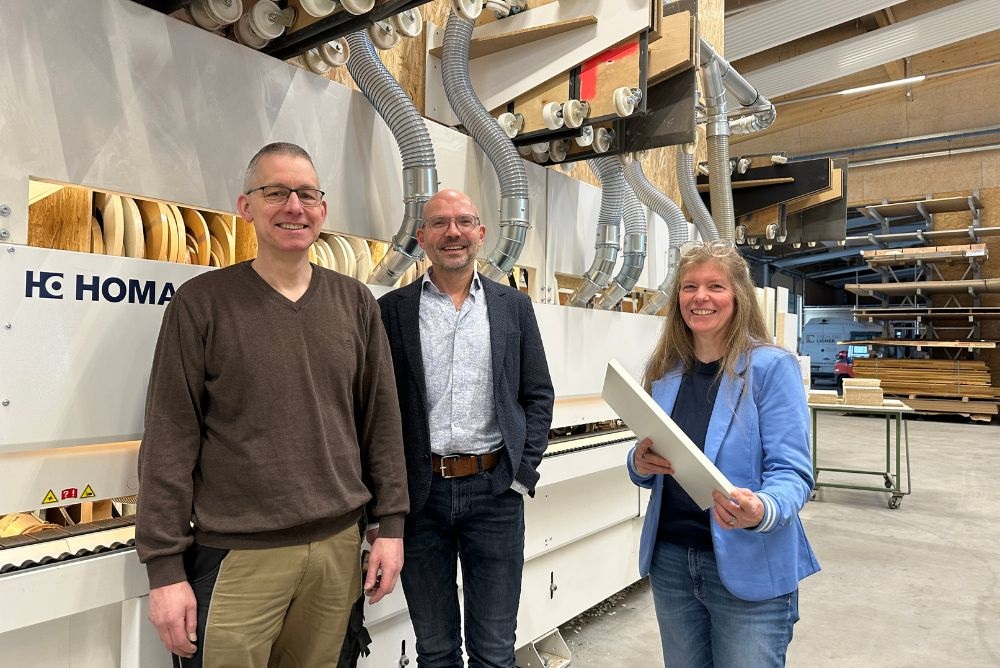 WIGOS besuchte neuen Produktionsstandort von CL Inneneinrichtungen in Bad Iburg