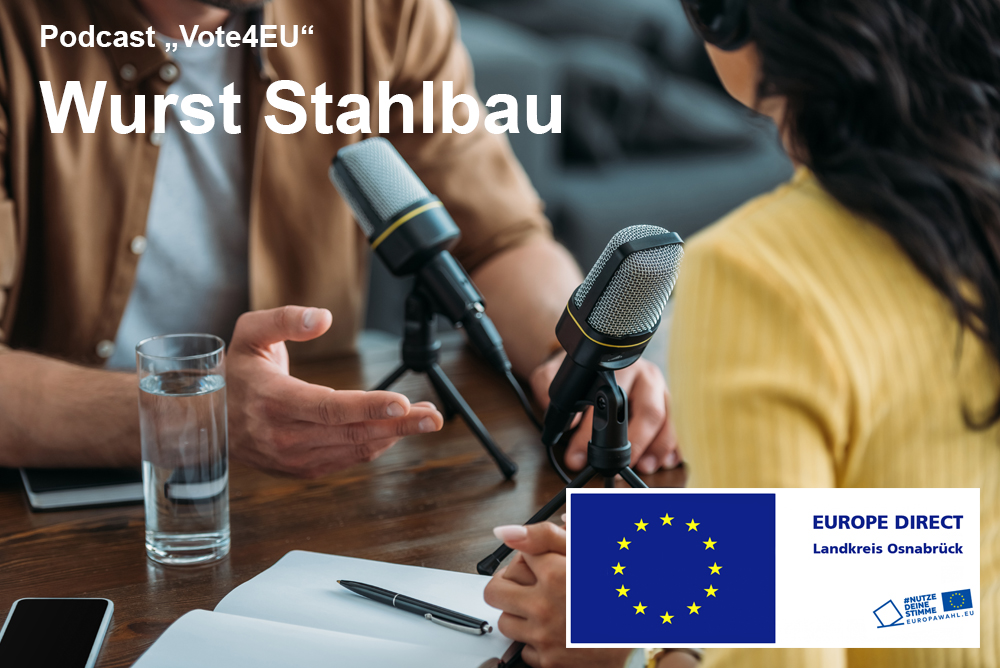 Podcast Vote4EU des Europe Direct-Büros Landkreis Osnabrück