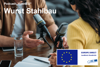 Podcast Vote4EU des Europe Direct-Büros Landkreis Osnabrück