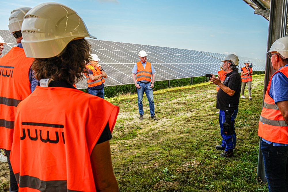 Eröffnung des Solarparks Gesmold