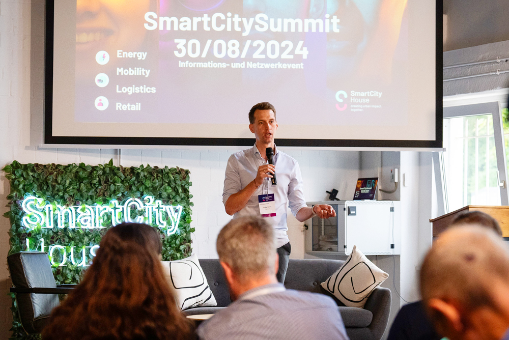 Beim Smart-City-Summit trafen sich Startups und Wirtschaft