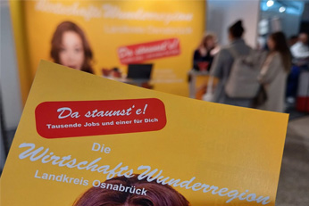 WIGOS präsentiert Jobangebote in der Region auf mehreren Jobmessen