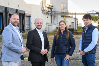 Zurück in den Kreislauf - Rückbau des Hochregallagers auf dem ehemaligen Homann-Gelände in Dissen gestartet