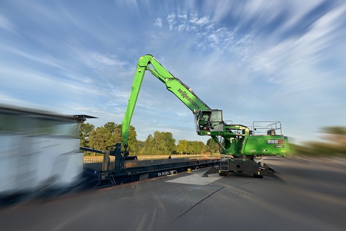 Hafen Wittlager Land: Täglich 3 bis 4 Schiffe für Großbaustelle