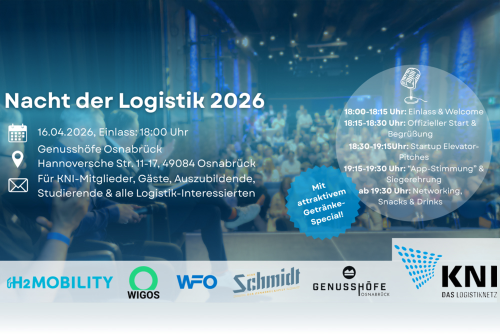 Der KNI e.V. lädt zur Nacht der Logistik in Osnabrück