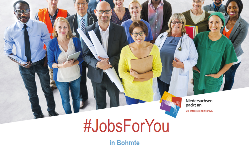 Jobmesse #JobsForYou in Bohmte für das Wittlager Land