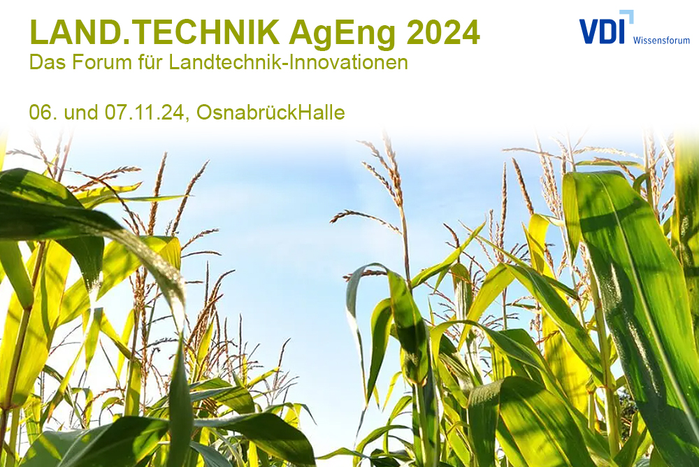 VDI-Tagung "LAND.TECHNIK AgEng 2024"