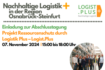 Abschlusstagung Projekt Ressourcenschutz durch Logistik Plus – Logist.Plus